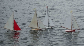 Four of the boats set out.